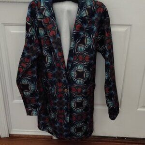 Colorful jacket cardigan .